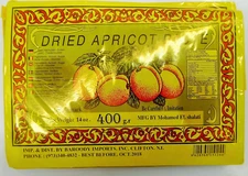 Dried Apricot Fruit Paste Sheet 3 Pack