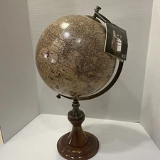 Old World Terrestrial Globe Hondius 1627  Classic Stand 24" Table Top Decor New