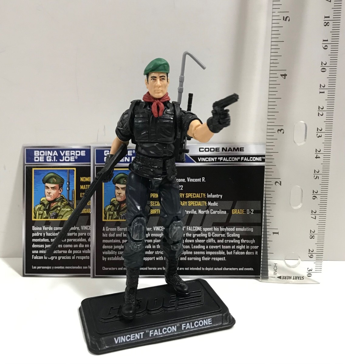 GI Joe 50th Anniversary Lt. Falcon loose figure 2016 Special
