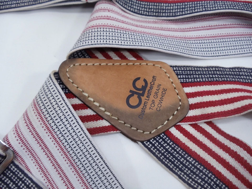 CLC Custom LeatherCraft 110USA Bandera de Estados Unidos Tirantes elásticos ajustables Foto 2 de 3