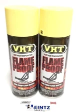 VHT SP108(2pack) High Temperature Flame Proof 11oz. Header Yellow Spray Paint