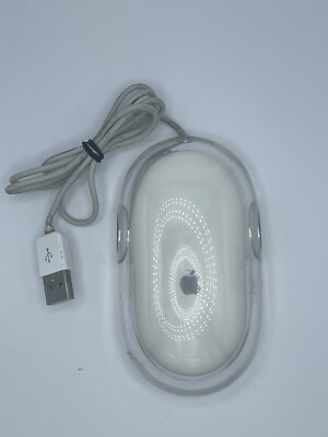 Apple Pro Mouse USB Clear White Model M5769  B