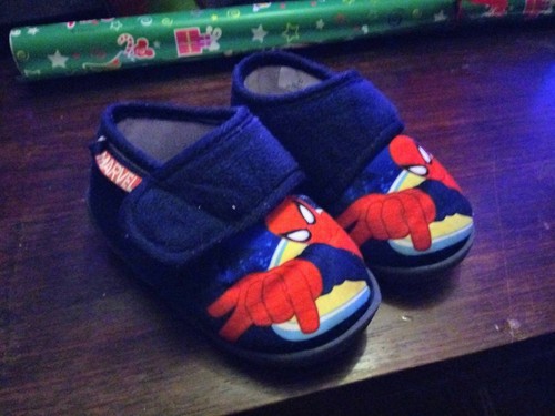 PANTOFOLE CIABATTE SCARPINE PILE ASILO ANTISCIVOLO BAMBINO SPIDERMAN UOMO  RAGNO | eBay