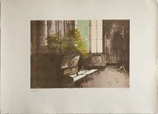 DINO BOSCHI litografia Interno '98  70x50  firmata numerata 41/75 anno 1998