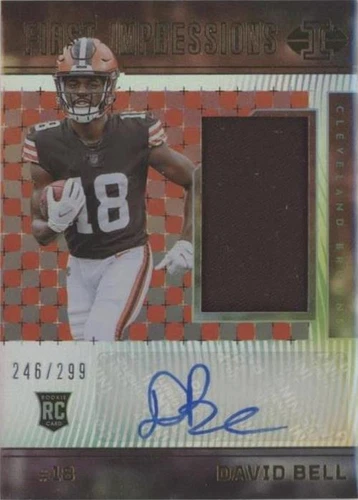 2022 Panini Illusions David Bell #129