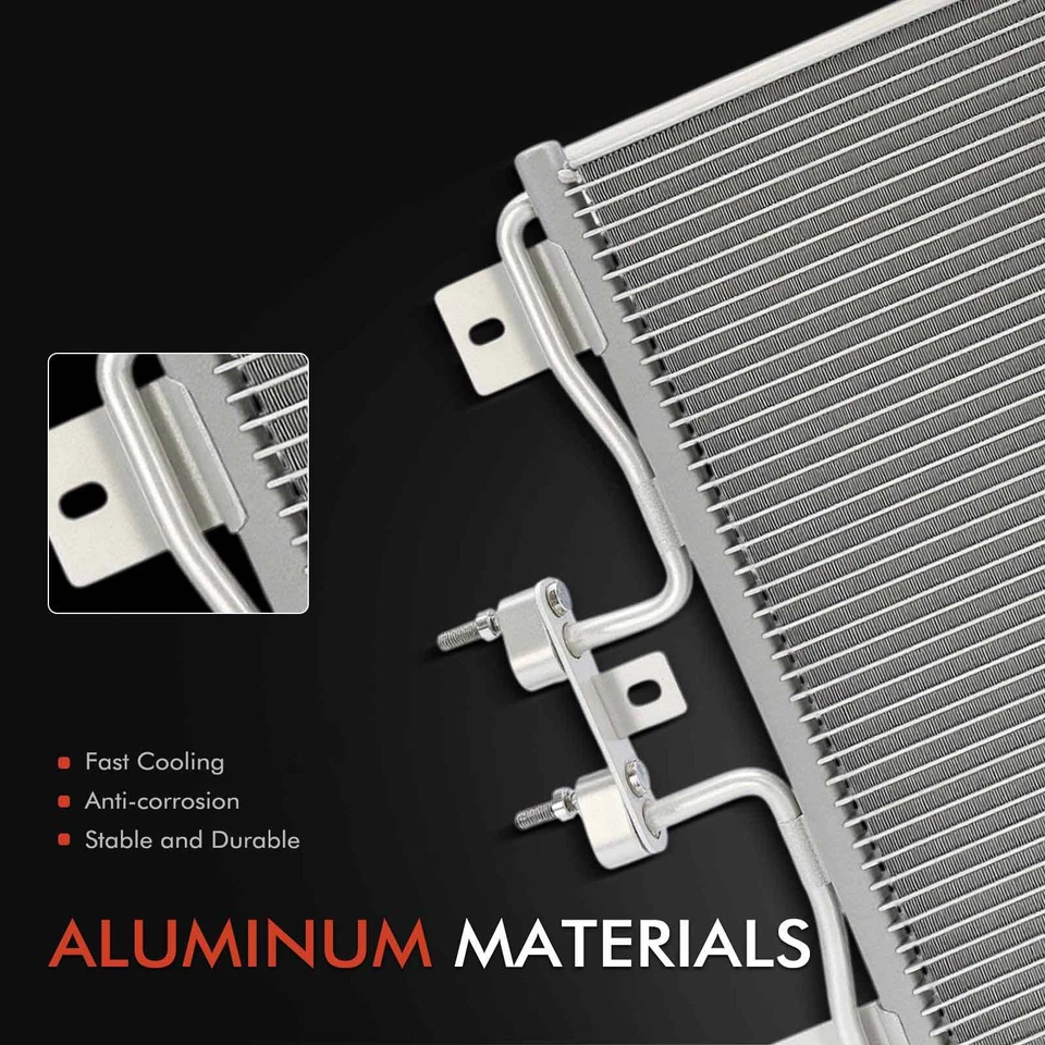 Конденсатор кондиционера с кронштейном для Ford F-650 2001-2007 F-750 International Harvester - Изображение 2 из 4