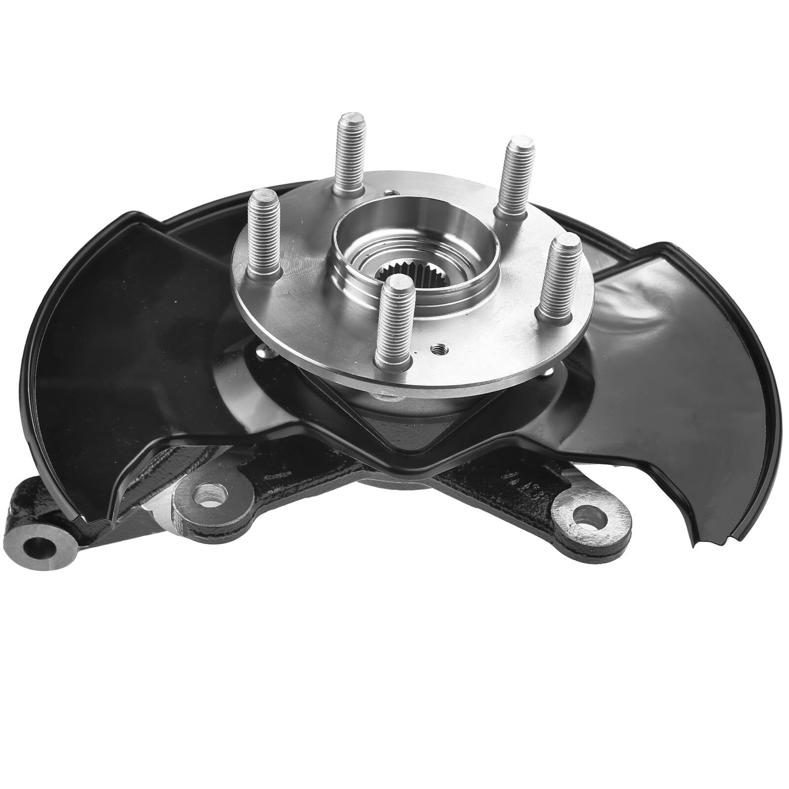 Front Left Steering Knuckle & Wheel Hub Bearing Assembly for Honda