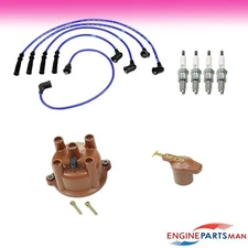 TK Fits 1984 Toyota 4Runner 2.4L Tune Up Kit Cap Rotor Spark Plug Wire