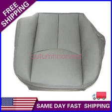 For 2003-2006 Chevy Suburban Tahoe Passenger Side Bottom Leather Seat Cover Gray