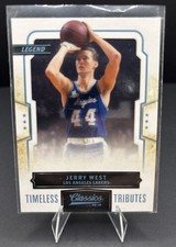 2009-10 Panini Classics - Legend Jerry West #150 Platinum Timeless Tributes /25