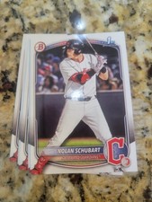 Nolan Schubart 2025 Bowman Draft Baseball Card Guardians 20 Count Lot