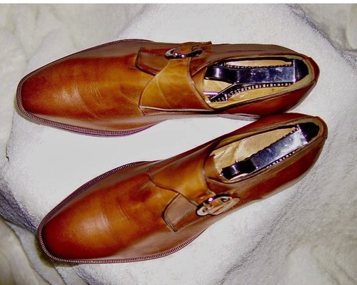 Johnston & Murphy Richland Monk Strap Shoes