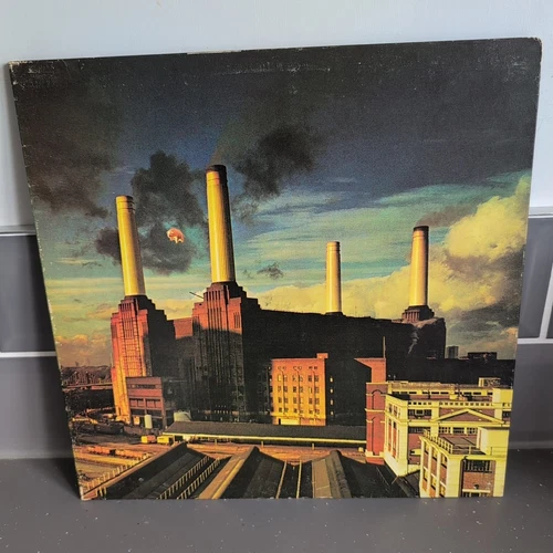 PINK FLOYD - ANIMALS 1977 UK 1st VINYL LP WIDE SPINE HARVEST SHVL815 -4/-4 VG/VG