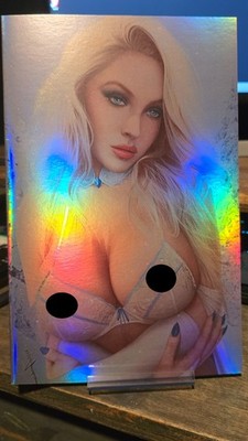 FOIL Ryan Kincaid Con Artists 4 - Emma Frost SHEER Cover by Sidney Augusto