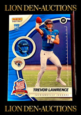 TREVOR LAWRENCE 2021 PANINI INSTANT RATED ROOKIE SHOWCASE JERSEY MATCH 16/25 RC!