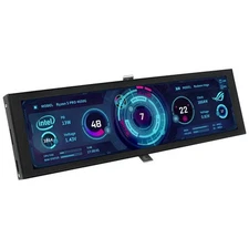 TURZX Monitor 8.8 Inch Smart Screen White - Only need 9 pin or USB-C to function