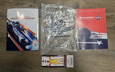 2026 Indy 500 Racing Program Book with Starting Line-Up & Used Ticket 