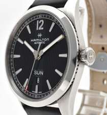 Holiday Sale【NEAR MINT】Hamilton Broadway H435150 42mm Black Dial JAPAN