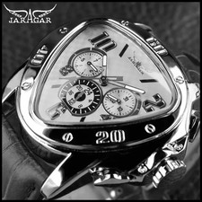 951 Top Class Men's Mechanical Watches Design Leather Strap Three