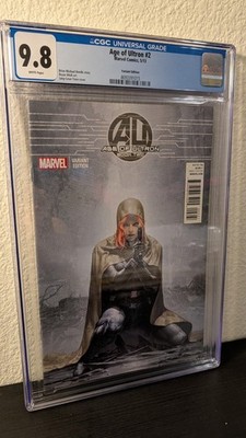 Age of Ultron 2  (2013)  CGC 9.8 BLACK WIDOW 1:50 VARIANT - Jung-Geun Yoon Cover