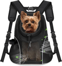 Pet Dog Carrier Backpack Small Dog Front Backpack Ventilated Mesh Dog Travel Bac