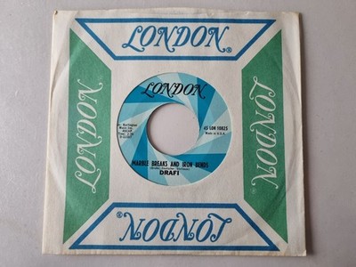 Drafi Deutscher - Marble Breaks And Iron Bends 7'' Vinyl US