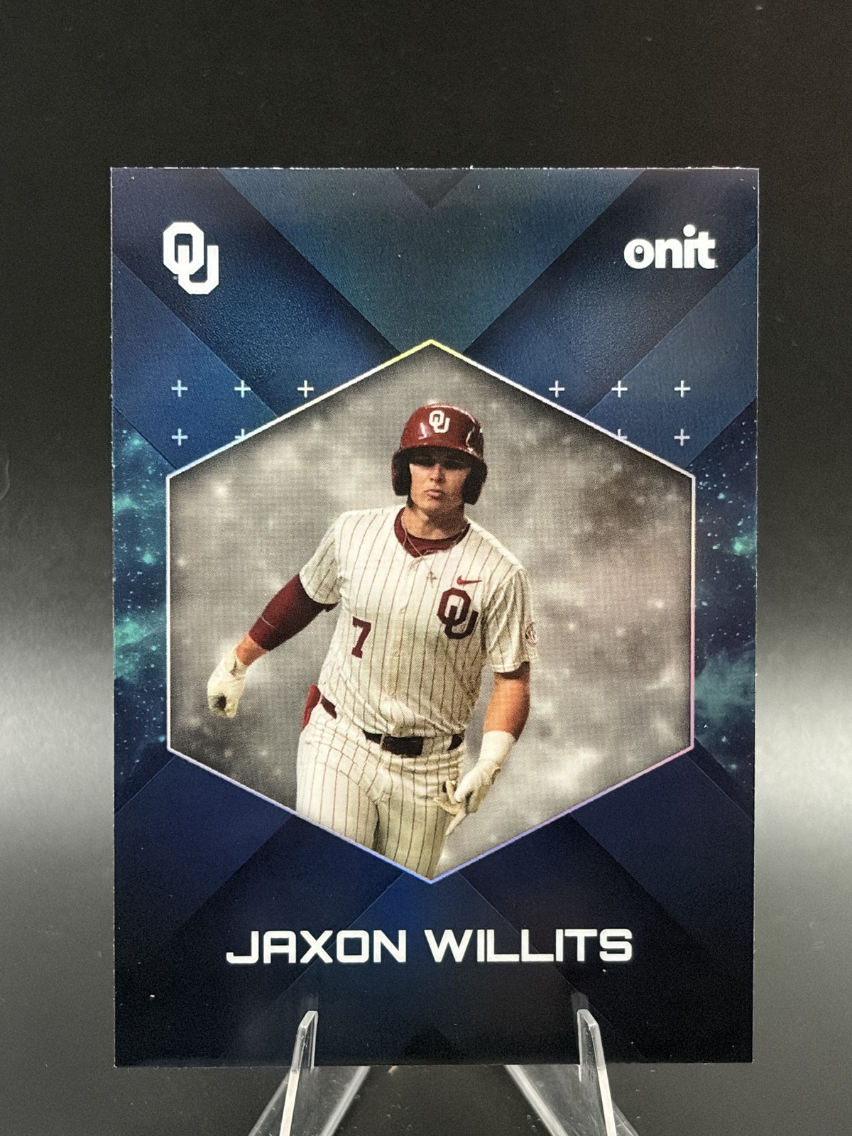 #61 Jaxon Willits 2026 ONIT Athlete Gravity Oklahoma Sooners WS MVP
