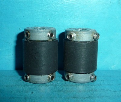 2 Guardian-10 Semi Flexible Shaft Couplers 1/4in to 1/4in Isolating -Nice!