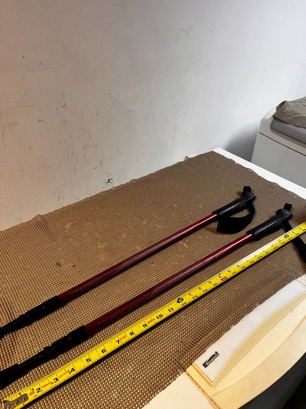 2- Sportline telescoping walking poles