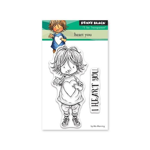 Penny Black Clear Stamps - Heart You 30-458