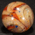 D.A.S. LUTZ LADEN FRITTY Swirl Marble 3/4" Mint Hawkeyespicks sg — photo 1