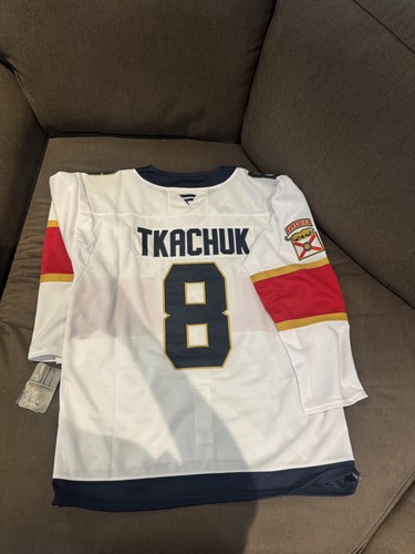 Brady Tkachuk Florida Panthers White Jersey Mens Size Large (52)