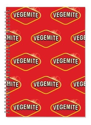 Vegemite(R) A4 Spiral Notepad (Spiral Bound)