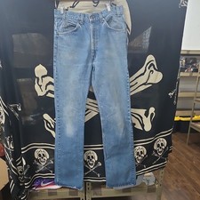 MADE IN USA Vintage Levi's 517 Straight Leg Blue Denim Jeans Medium Wash