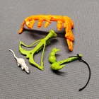 Vintage 1989 Teenage Mutant Ninja Turtles Rat King Accessories Lot