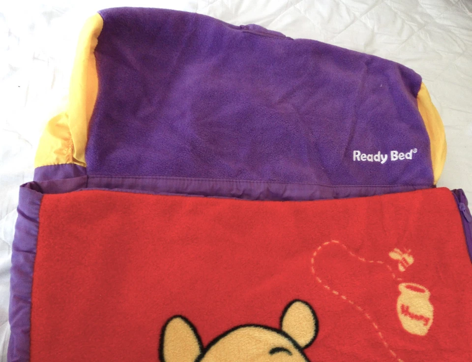WINNIE THE POOH, PIGLET & TIGGER READY BED COVER ONLY, NO AIRBED, WITH BAG 5 FT - Image 3 of 4