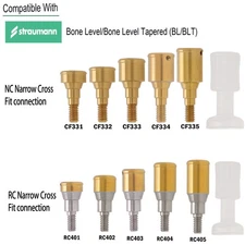Locator Abutment Fits Straumann ITI Bone Level/Bone Level Tapered (BL/BLT) NC/RC