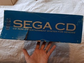 SEGA CD SYSTEM IN BOX SEWER SHARK TESTED WORKS