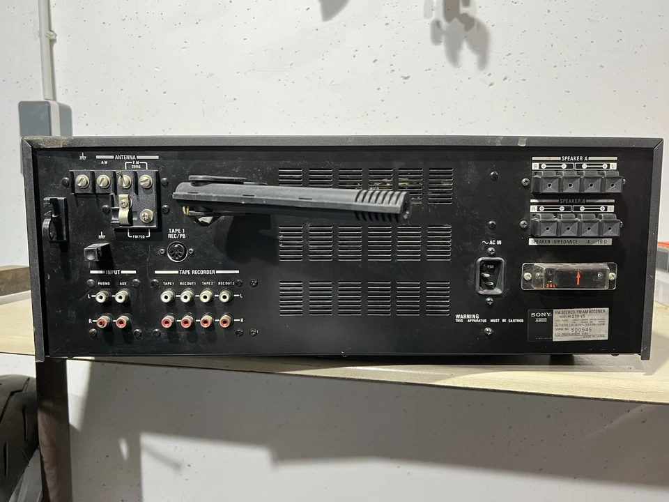 Sony HiFi AM-FM Vintage Receiver STR V5 - Image 2 of 4