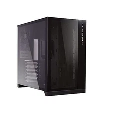 Lian Li O11 Vision Compact PC Case, Mid Tower, E-ATX, Tempered Glass - Black