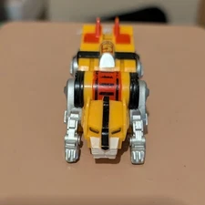 Vintage LJN Voltron Yellow Lion Slot Car Power Pak Racing