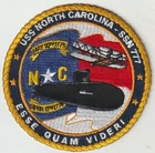 USS North Carolina - SSN 777 Submarine patch ship from Australia