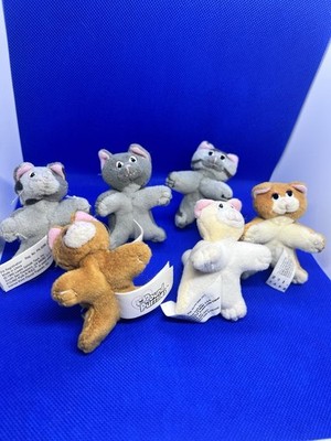 Vintage 90s Galoob Adorable Mini Pound  Purries Lot of 6