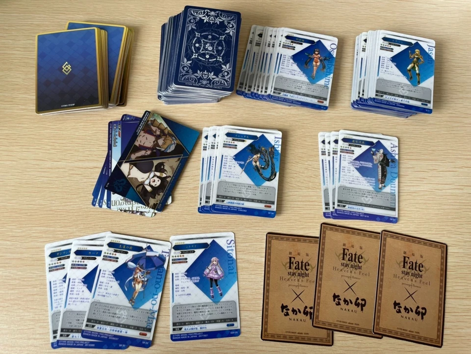 Fate Grand Order card wafer lot bulk cards FGO RARE SSR CR SP SR R arcade promo - Image 2 of 4