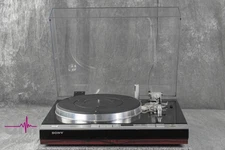 SONY PS-X75 direct drive turntable is in Very Good condition.