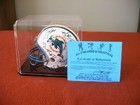 Vintage Miami Dolphins Autographed COA 2007 Rookies Mini Helmet Booker Beck Reed — photo 1