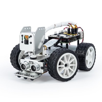 SunFounder Picar-X AI Video Robot Car Kit for Raspberry Pi 5/4/3B+/Zero 2w, L...
