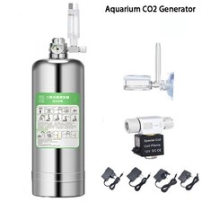 Aquarium CO2 Generator Kit Stainless Steel Reactor System for Plant Tank Fish