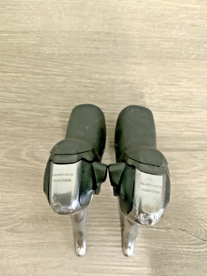 SHIMANO DURA ACE BRAKE / SHIFTER SET 2 X 10 SPEED MODEL 7801 - Image 3 of 4