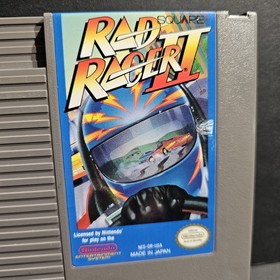 Rad Racer II 2 (Nintendo NES) CART ONLY - PINS CLEANED - TESTED